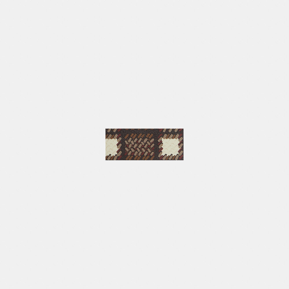 NWT Coach Outlet Mini Jamie Camera Bag With Plaid Print - Picture 5 of 5